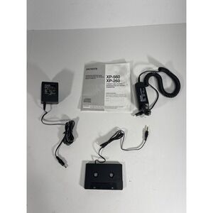 Vintage Car Kit For Aiwa XP-569 - Power Adapter + Car 12v Adap + Cassete Adapter